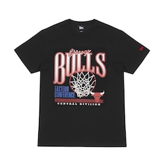 Camiseta New Era Lifestyle Chicago Bulls NBA Masculina - Foto 1