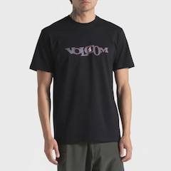 Camiseta Plus Size Volcom Skidder Masculina - Foto 1