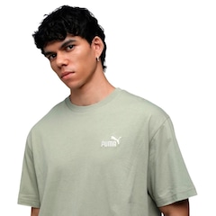 Camiseta Puma Essentials Relaxed Small Logo Masculina - Foto 4