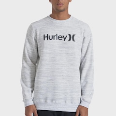 Blusão de Moletom Careca Hurley Snow Masculino - Foto 1