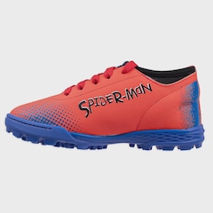 Chuteira Society Infantil Dray Marvel Homem Aranha - Foto 3