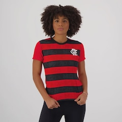 Camiseta Braziline Flamengo Shout Feminina - Foto 2