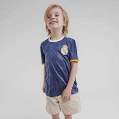 Camiseta Real Madrid Braziline King Infantil - Foto 4