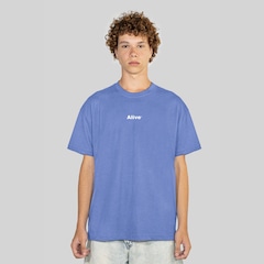Camiseta Alive Clássica Basic Masculina - Foto 1