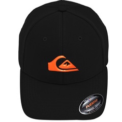 Boné Quiksilver Orange Logo Black - Foto 2