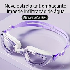 Óculos de Natação Gold Sports Crystal View 10.0 Hign Definition - Foto 4
