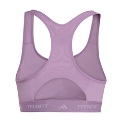 Top Fitness adidas Techfit Suporte Médio Feminino - Foto 4