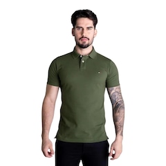 Camisa Gola Polo Tommy Hilfiger Im 1985 Slim Masculina - Foto 1