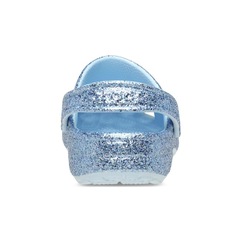 Sandália Crocs Classic Chunky Glitter Clog T Blue Frost - Infantil - Foto 7