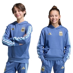 Blusão de Moletom com capuz adidas Argentina DNA Infantil - Foto 1