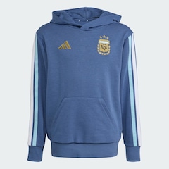 Blusão de Moletom com capuz adidas Argentina DNA Infantil - Foto 2