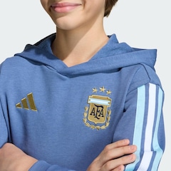 Blusão de Moletom com capuz adidas Argentina DNA Infantil - Foto 6