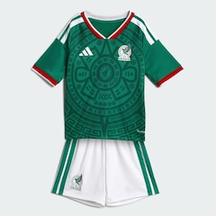 Kit Uniforme de Futebol México I 26/27 Adidas Infantil - Foto 2