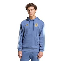 Blusão de Moletom com Capuz Adidas Argentina DNA Masculino - Foto 1
