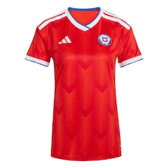 Camisa Chile I 26/27 adidas Feminina - Foto 1