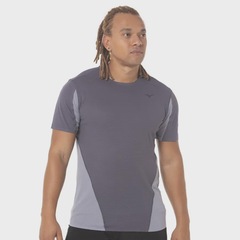 Camiseta de Corrida Mizuno Light Dryaeroflow - Masculino - Foto 1
