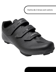 Sapatilha ciclismo MTB Absolute Nero 5 c/ 3 velcros Unissex - Foto 3
