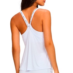 Camiseta Regata Alto Giro Elástico Feminina - Foto 4