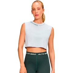 Cropped Alto Giro Dry Sport Feminino - Foto 1