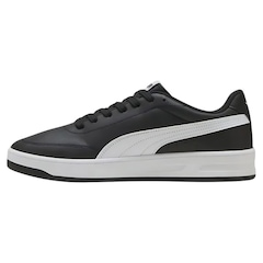 Tênis Puma Court Classic Clean Bdp E Meia Cano Curto - Masculino - Foto 3