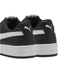 Tênis Puma Court Classic Clean Bdp E Meia Cano Curto - Masculino - Foto 4