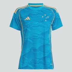 Camisa do Cruzeiro III 25/26 adidas Feminina - Foto 1