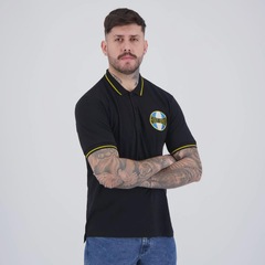 Camisa Polo Grêmio Ouro Masculina - Foto 2