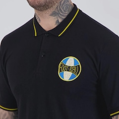 Camisa Polo Grêmio Ouro Masculina - Foto 5