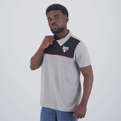 Camisa Polo São Paulo Dorm Masculina - Foto 3