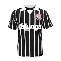 Camisa do Corinthians Polo Retrô 1990 Kalunga Número 10 Coimbra - Masculina - Foto 1