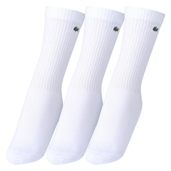 Meia Lacoste Core Active Performance 43 ao 46 - Pack com 3 Pares - Adulto - Foto 3