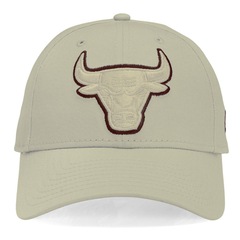 Boné Adulto New Era 9forty NBA Chicago Bulls Aba Curva - Foto 2