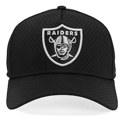 Boné Adulto New Era 9forty A-Frame NFL Las Vegas Raiders Aba Curva - Foto 2