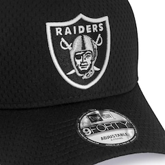 Boné Adulto New Era 9forty A-Frame NFL Las Vegas Raiders Aba Curva - Foto 3