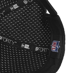 Boné Adulto New Era 9forty A-Frame NFL Las Vegas Raiders Aba Curva - Foto 7
