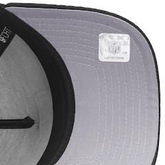 Boné Adulto New Era 9forty A-Frame NFL Las Vegas Raiders Aba Curva - Foto 8