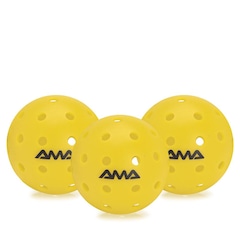 Bola de Pickleball Ama Sport PB40 com 3 Unidades - Foto 1