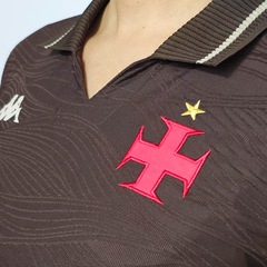Camisa do Vasco da Gama Kappa 2025 Uniforme 3 Torcedora - Feminina - Foto 3