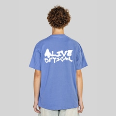 Camiseta Alive Clássica Optical Masculina - Foto 2