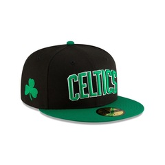 Boné New Era  59Fifty Boston Celtics NBA Masculino - Foto 3