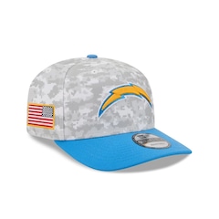 Boné New Era 9Seventy Los Angeles Chargers NFL Salute Service 2025 Masculino - Foto 3