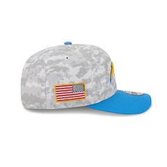 Boné New Era 9Seventy Los Angeles Chargers NFL Salute Service 2025 Masculino - Foto 6