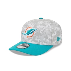 Boné New Era 9Seventy Miami Dolphins NFL Salute Service 2025 Masculino - Foto 1