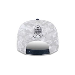 Boné New Era 9Seventy New England Patriots NFL Salute Service 2025 Militar New Era Masculino - Foto 4