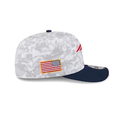 Boné New Era 9Seventy New England Patriots NFL Salute Service 2025 Militar New Era Masculino - Foto 6