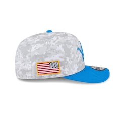 Boné New Era 9Seventy Detroit Lions NFL Salute Service 2025 Masculino - Foto 5