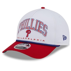 Boné New Era 9Forty M-Crown A-Frame Philadelphia Phillies MLB Masculino - Foto 1
