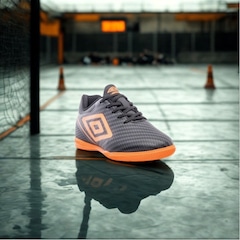 Chuteira De Futsal Umbro Adamant Top Speed Jr - Infantil - Foto 7