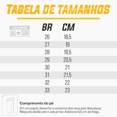 Tênis Infantil Converse All Star Side Zip Modern Mono Cano Alto - Foto 4