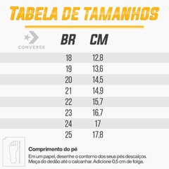 Tênis Infantil Converse All Star Chuck Taylor 2v Taylored Lux - Foto 4